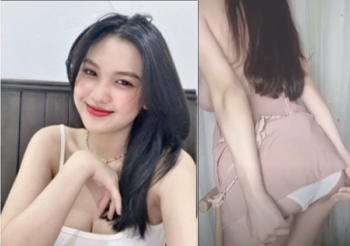 Siêu phẩm em hotgirl Thu Thuỳ 2k3 khoe cặp vếu siêu bự